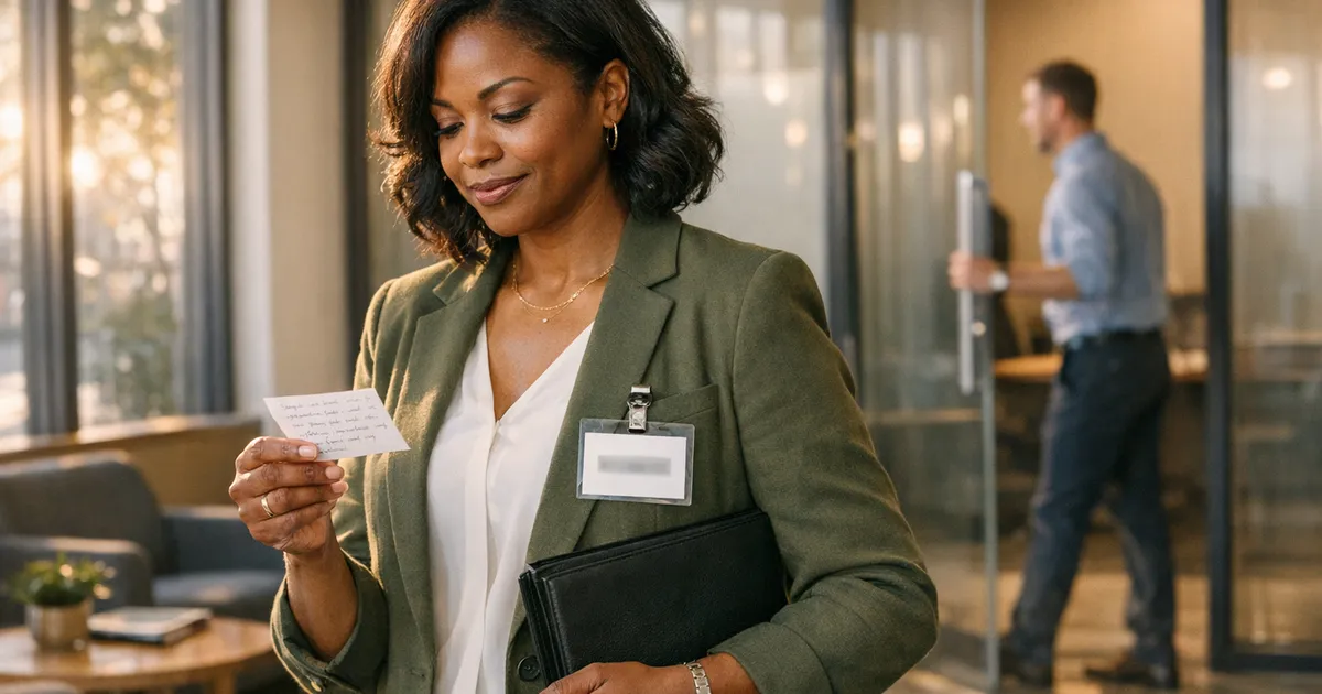 Professional candidate celebrating success after getting in person interviews with help from a job search tool